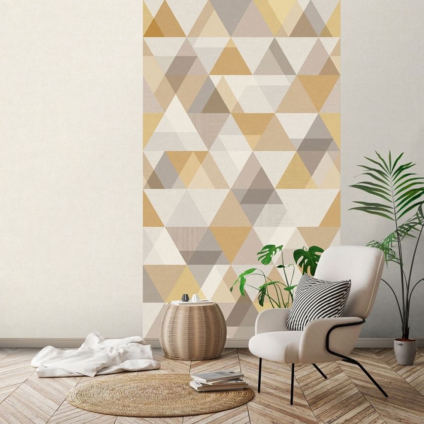 Geometrikus fotótapéta háromszögek IW2401, 159x280cm, Inspiration Wall, Murals, Grandeco