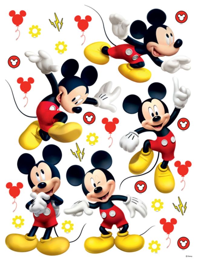 Gyerek öntapadó matrica DK 2311, Disney, Mickey, AG Design