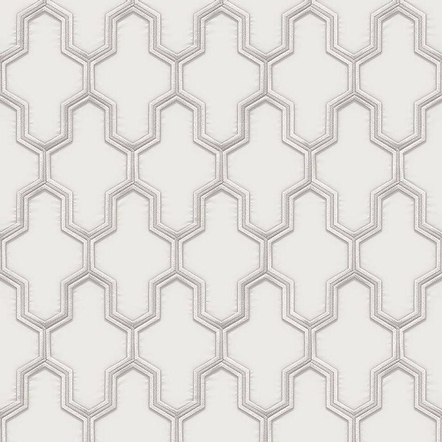 Luxus vlies tapéta, geometrikus mintával WF121021, Wall Fabric, ID Design 