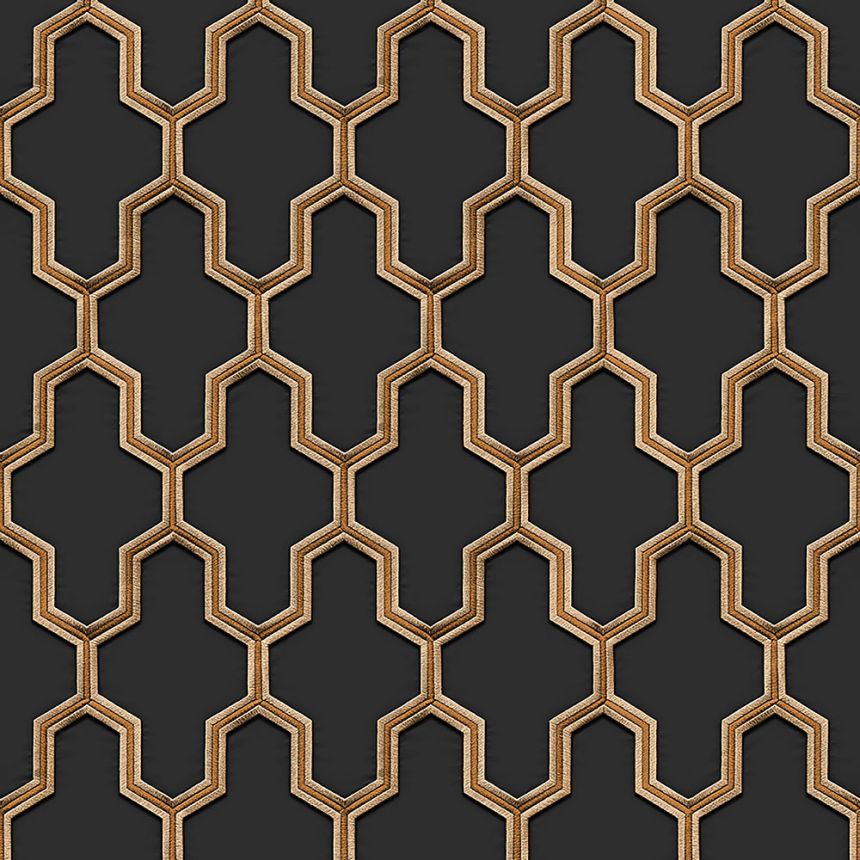 Luxus vlies tapéta, geometrikus mintával WF121025, Wall Fabric, ID Design 