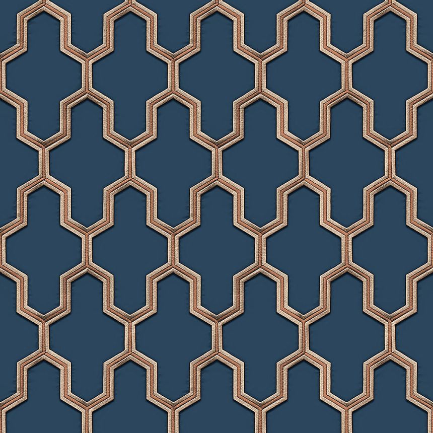 Luxus vlies tapéta, geometrikus mintával WF121027, Wall Fabric, ID Design