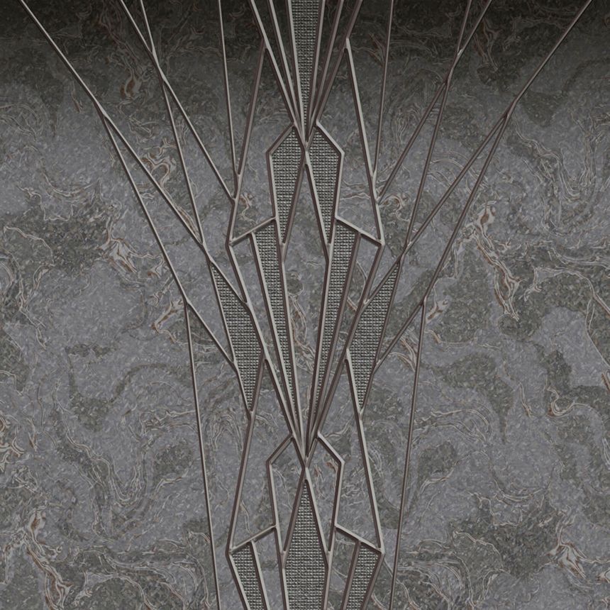 Vlies fotótapéta szürke márvány Z8080 Philipp Plein, Zambaiti Parati