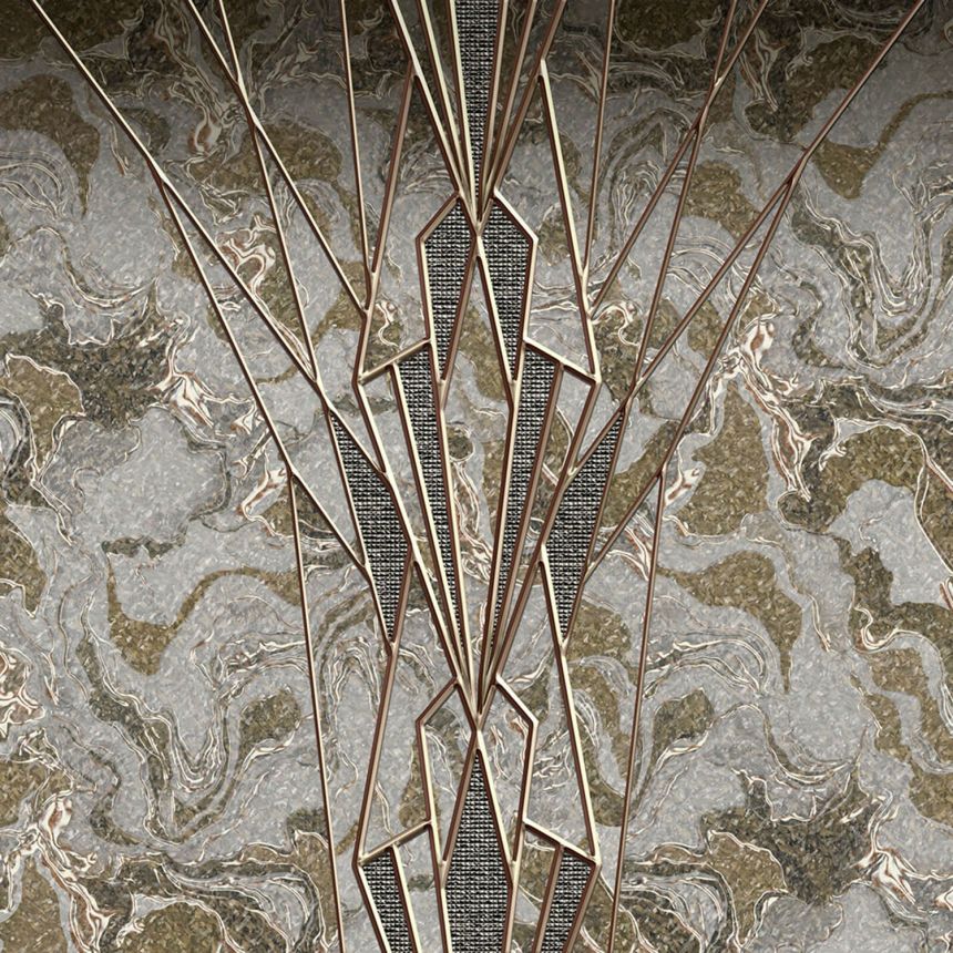Vlies fotótapéta szürke márvány Z8082 Philipp Plein, Zambaiti Parati