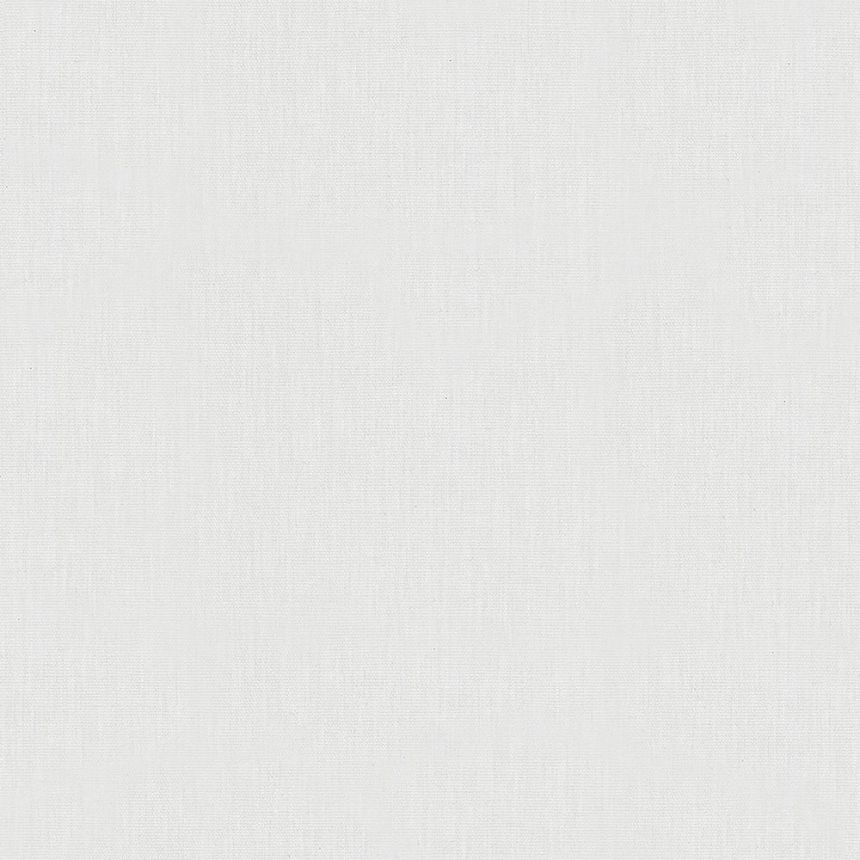 Luxus fehér-szürke egyszínű vlies tapéta, szövet utánzat 33325, Botanica, Marburg
