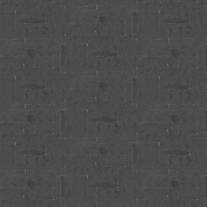 Luxus fekete vlies tapéta vinil felülettel 33722, Papis Loveday, Marburg