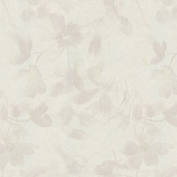 Luxus fehér és krémszínű vlies virágos tapéta 72953, Zen, Emiliana Parati