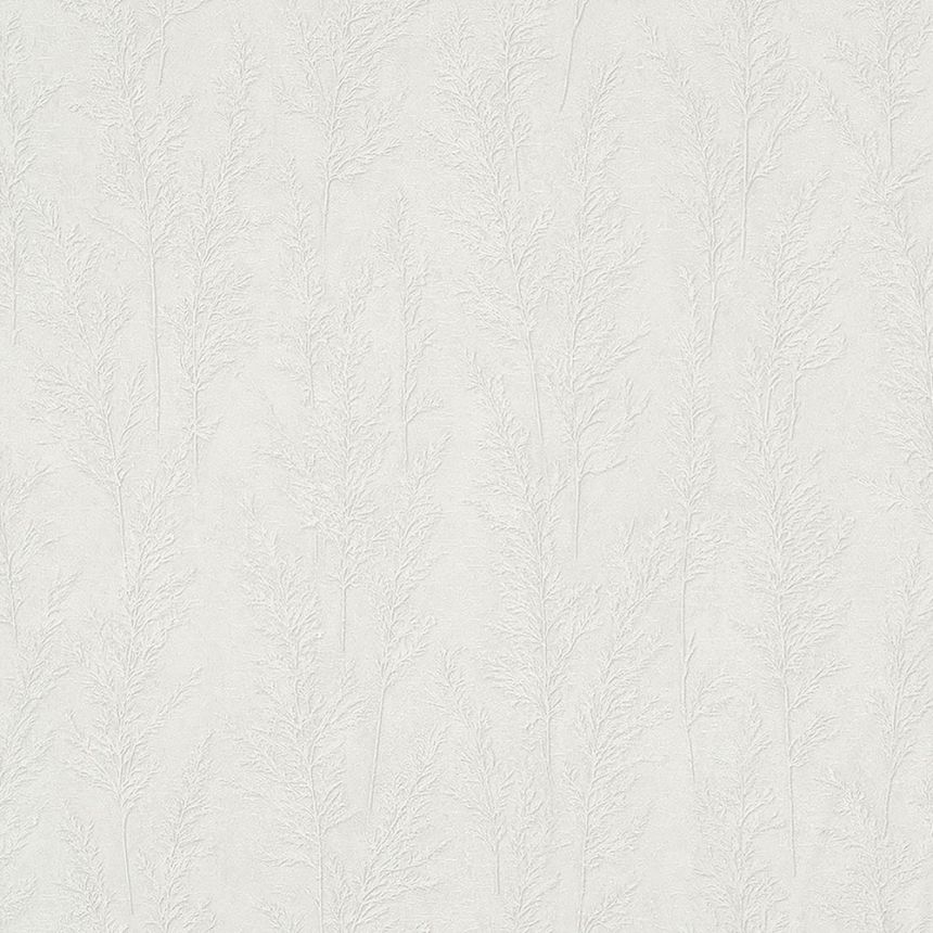 Luxus fehér tapéta, fűszálak 33214, Natural Opulence, Marburg