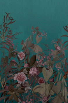 Luxus vlies fotótapéta növényekkel OND22103, 200 x 300 cm, Cinder, Onirique, Decoprint