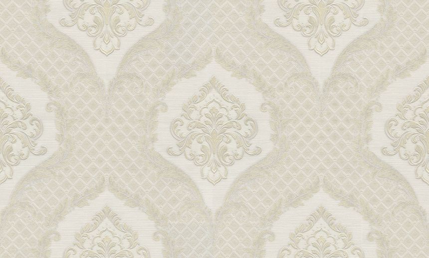 Luxus fehér-arany vlies barokk tapéta, GF62044, Gianfranco Ferre´Home N.3, Emiliana Parati