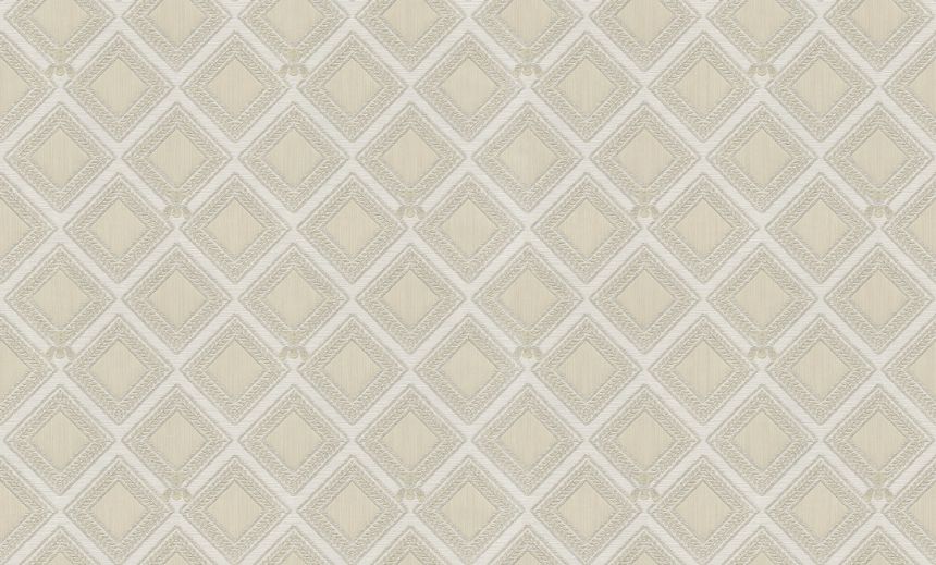 Luxus fehér-arany geometrikus vlies tapéta, GF62067, Gianfranco Ferre´Home N.3, Emiliana Parati