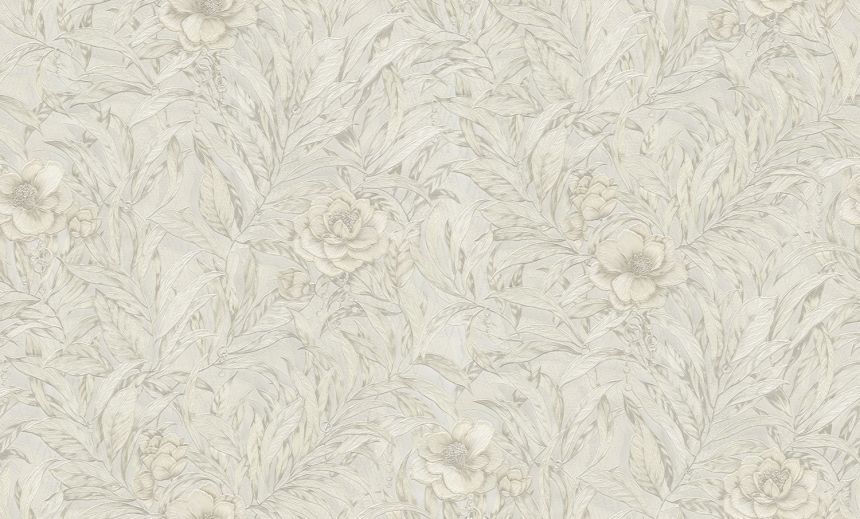 Luxus krémszínű vlies virágos tapéta, GF62072, Gianfranco Ferre´Home N.3, Emiliana Parati