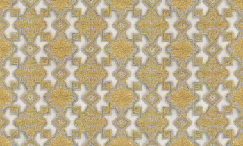Luxus arany-fehér vlies tapéta ornamensekkel, 86001, Valentin Yudashkin 5, Emiliana Parati