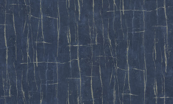 Luxus kék-arany vlies tapéta, repedezett vakolat utánzata, 86048, Valentin Yudashkin 5, Emiliana Parati
