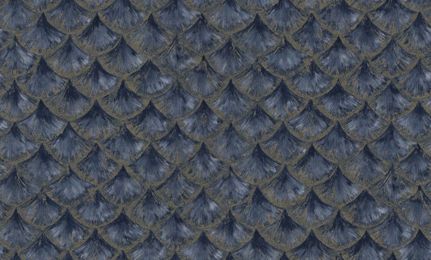 Luxus kék-arany vlies tapéta geometrikus mintával, 86096, Valentin Yudashkin 5, Emiliana Parati