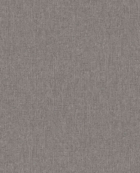 Szürke-ezüst vlies tapéta, geometrikus mintával, 333301, Unify, Eijffinger