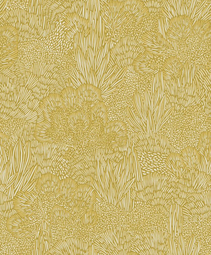 Arany-sárga vlies tapéta, táj, fák, BA26061, Brazil, Decoprint