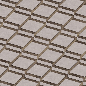 Luxus vlies geometriai tapéta BL22732, Squares, Blooming, Decoprint