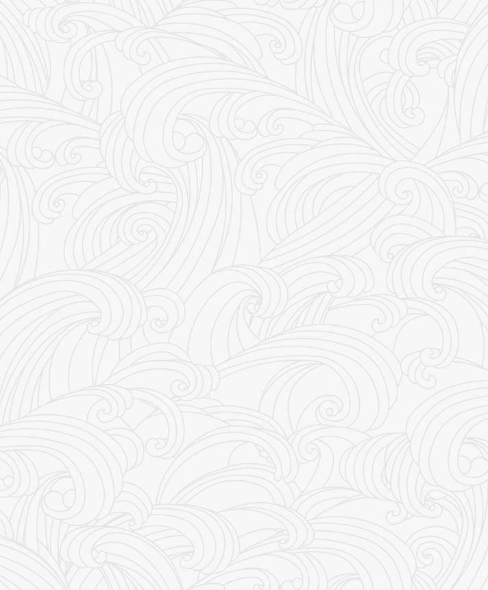 Fehér vlies tapéta, tenger hullámai, M62900, Elegance, Ugepa