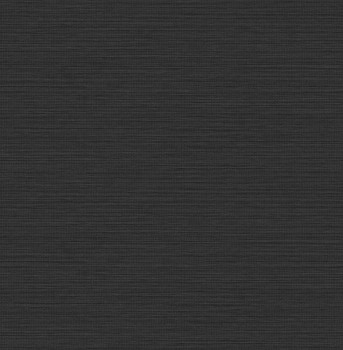 Egyszínű fekete vlies tapéta, szövetutánzat, 120896, Envy