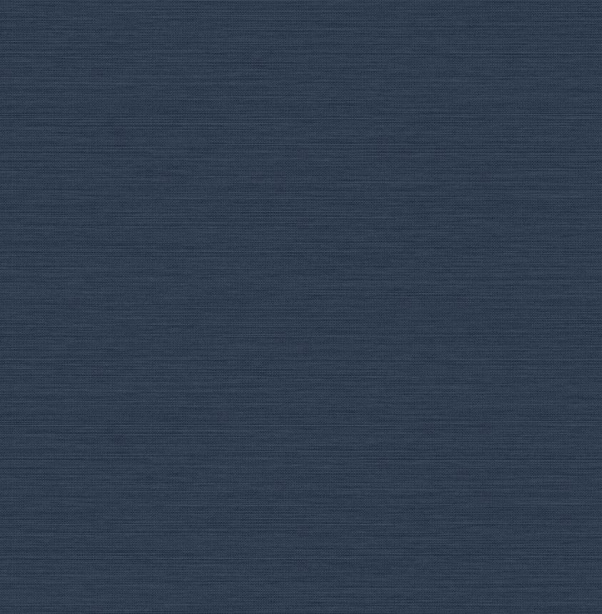 Egyszínű kék vlies tapéta, szövetutánzat, 120894, Envy