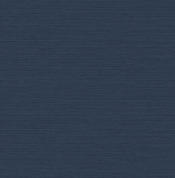 Egyszínű kék vlies tapéta, szövetutánzat, 120894, Envy