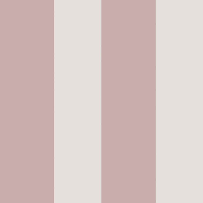 Rózsaszín vlies csíkos tapéta, 120590, Joules, Graham&Brown