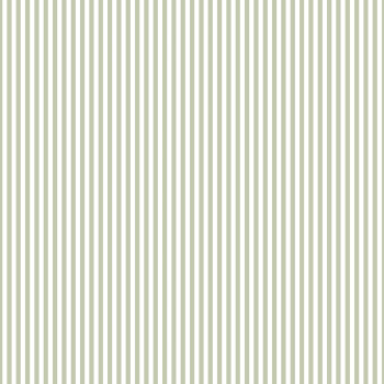 Zöld-fehér vlies csíkos tapéta, 14865, Happy, Parato