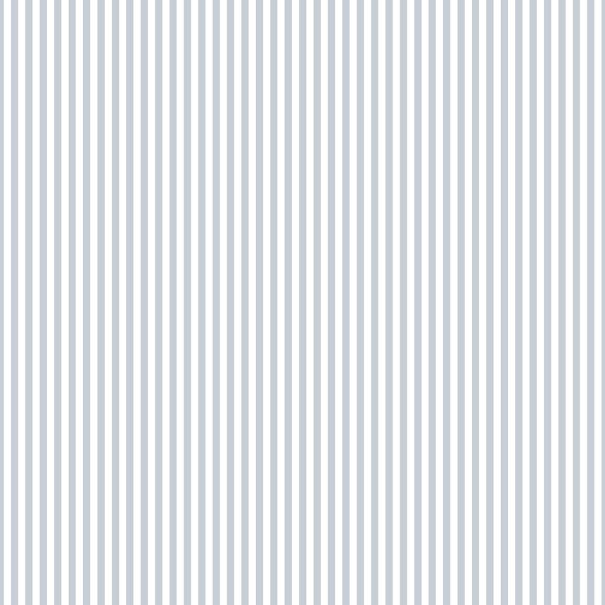 Kék-fehér vlies csíkos tapéta, 14866, Happy, Parato