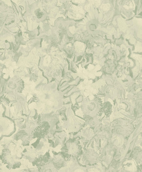 Zöld vlies tapéta virágokkal, 5028481, Van Gogh III, BN Walls