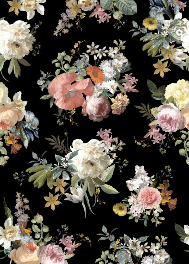 Vlies virágos poszter tapéta, 159218, Vintage Flowers, Esta Home