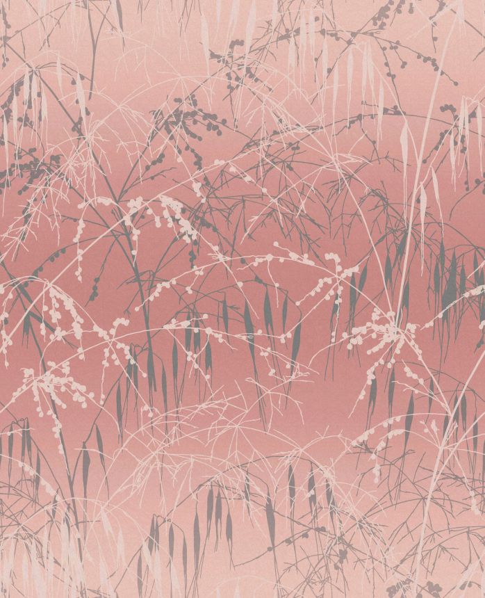 Rózsaszín vlies tapéta, réti füvek, 120370, Wiltshire Meadow, Clarissa Hulse