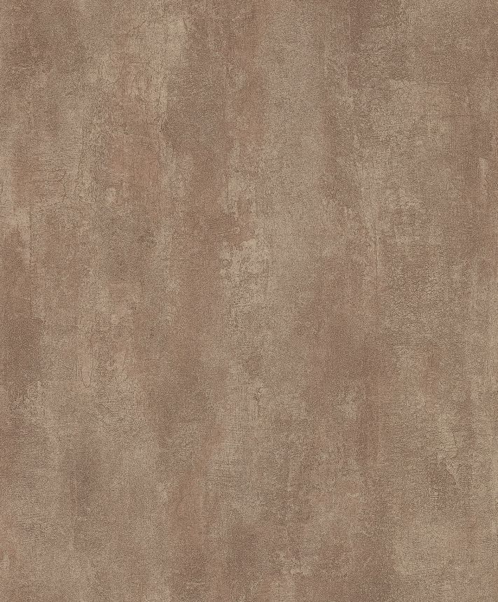 Félfényes barna-arany vlies tapéta, SOC114, Mysa, Khroma by Masureel