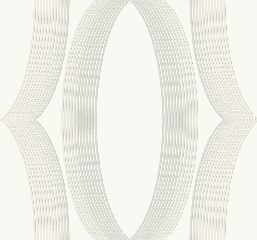 Fehér vlies tapéta, geometrikus mintával, EV3981, Candice Olson Casual Elegance, York