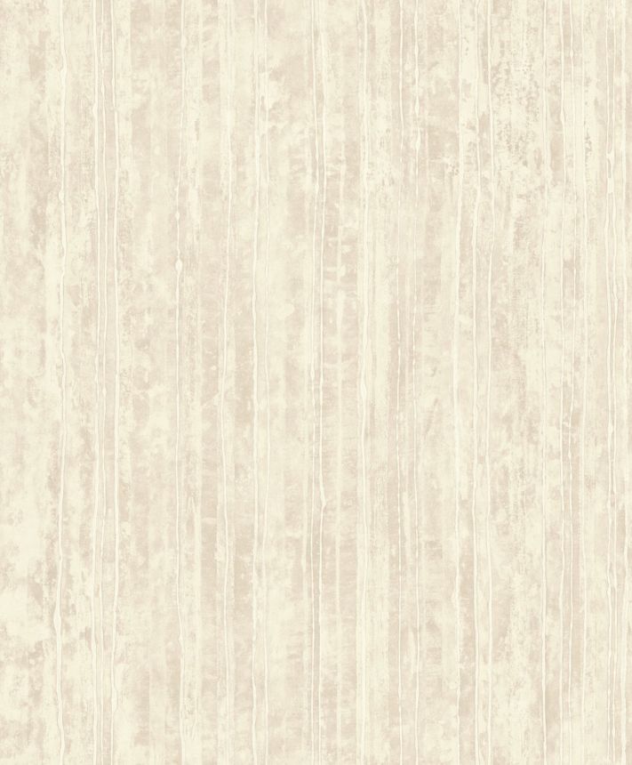 Luxus krémszínű vlies csíkos tapéta, 57706, Aurum II, Limonta