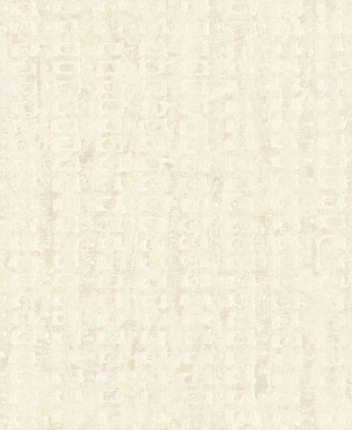 Luxus krémszínű geometrikus vlies tapéta, 58706, Aurum II, Limonta