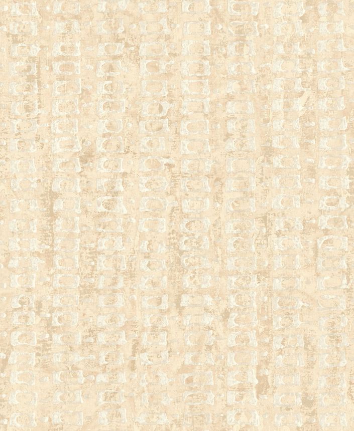 Luxus bézs geometrikus vlies tapéta, 58721, Aurum II, Limonta