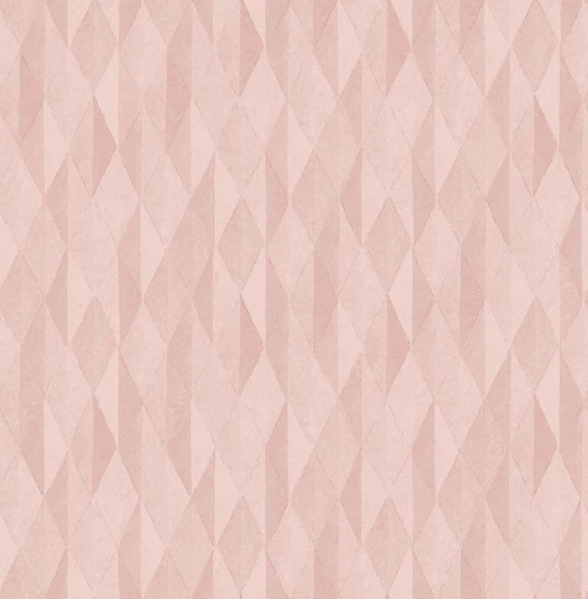 Rózsaszín vlies tapéta geometrikus mintával, 333542, Festival, Eijffinger