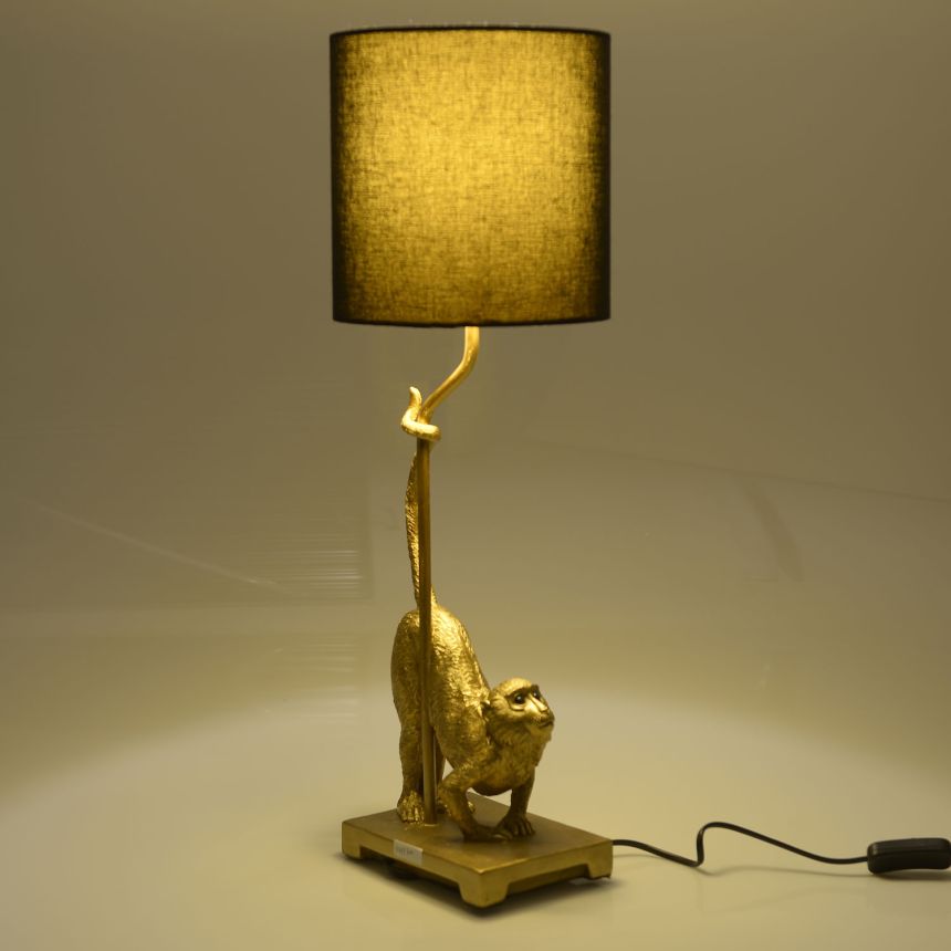 Asztali lámpa majommal, 3-15-784-0003, InArt