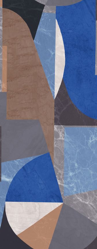 Grafikus vlies fotótapéta, kék, DGROC1041-260, Rock, Masureel