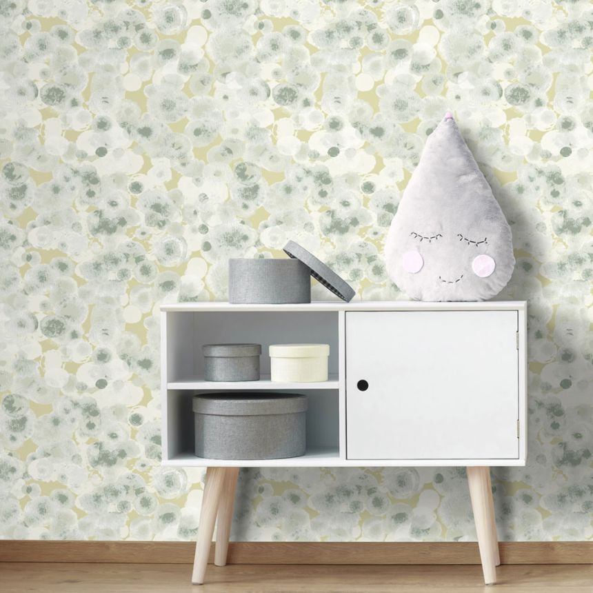 Gyerek vlies tapéta, buborékok, M1054-1, Mika,  ICH Wallcoverings