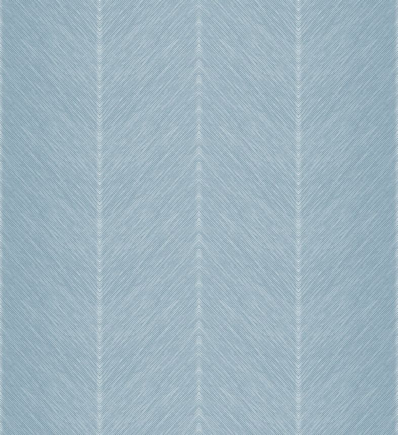 Kék vlies tapéta, cikk-cakk minta, M1803-1, Mika,  ICH Wallcoverings