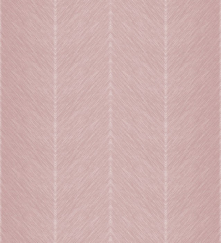 Rózsaszín vlies tapéta, cikk-cakk minta, M1803-2, Mika,  ICH Wallcoverings