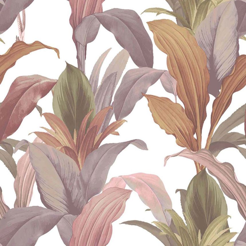 Vlies tapéta, lila, levelek, 15514, Botany House, Cristiana Masi by Parato
