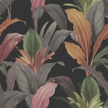 Vlies tapéta, fekete, levelek, 15518, Botany House, Cristiana Masi by Parato
