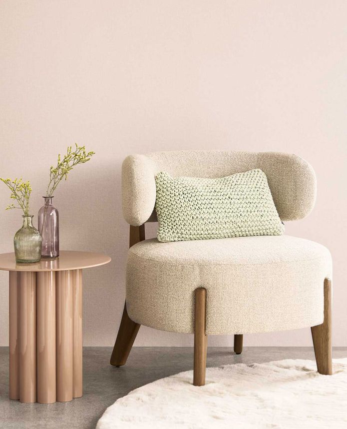 Vlies tapéta, lila, szövetutánzat, 340620, Linen Look, Eijffinger