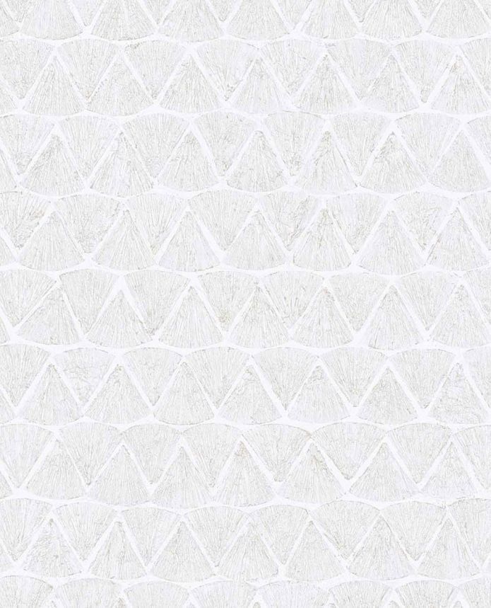 Geometrikus vlies tapéta, krém-ezüst, 340340, Sensory Eijffinger
