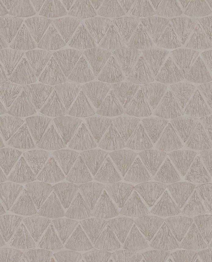 Geometrikus vlies tapéta, bézs, 340342, Sensory Eijffinger