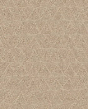 Geometrikus vlies tapéta, barna, 340343, Sensory Eijffinger
