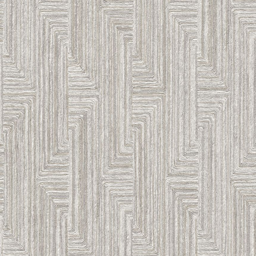 Geometrikus vlies tapéta, szürke, SA524013, Santa Fe, Design ID