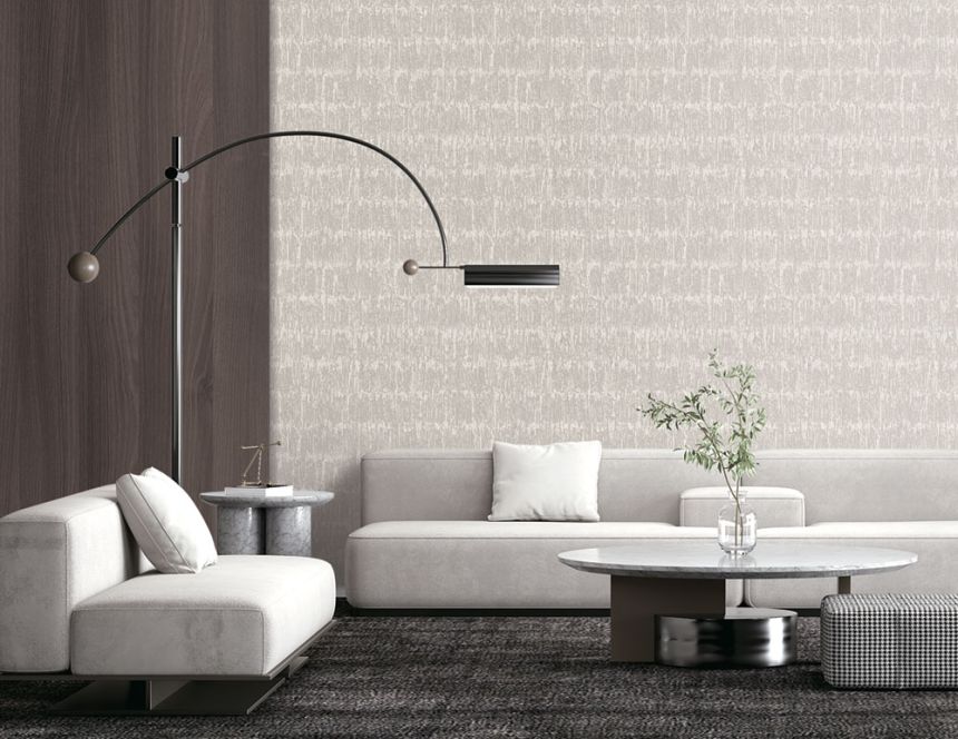 Vlies tapéta, szürke-bézs, textúra, SA524033, Santa Fe, Design ID